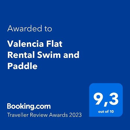 Valencia Flat Rental Swim And Paddle Extérieur photo