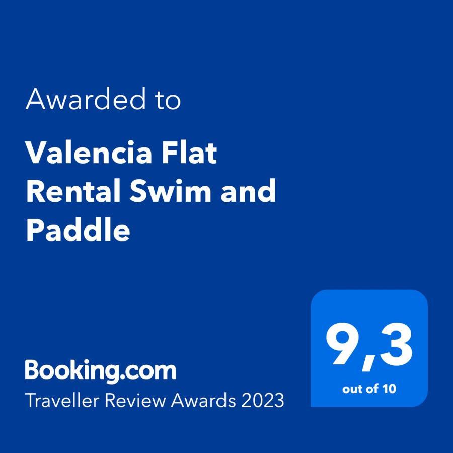 Valencia Flat Rental Swim And Paddle Extérieur photo